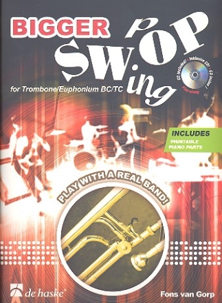 Bigger Swing Pop (+CD): fr Posaune (Euphonium) Violinschlssel und Bassschlssel