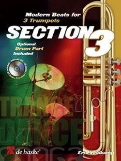 Section 3 (+CD) fr 3 Trompeten, Drumset ad lib Partitur und Stimmen