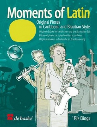 Moments of Latin (+CD) for saxophone (alto/tenor)