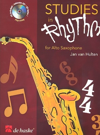 Studies in Rhythm (+CD) for alto saxophone