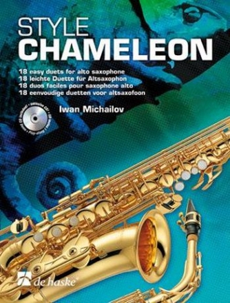 Style Chameleon (+CD) for 2 alto saxophones score