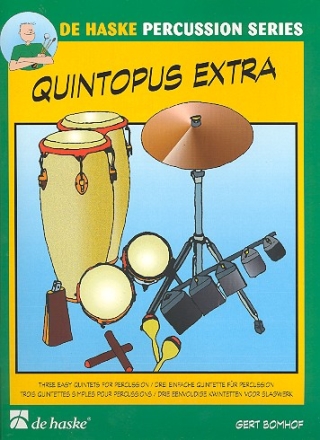 Quintopus extra fr 5 Perkussionisten Partitur und Stimmen