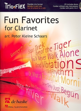 Fun Favorites for Clarinet (+CD): fr 1-3 Klarinetten Partitur und Stimmen