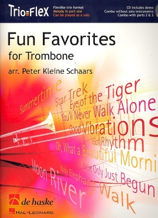 Fun Favorites for Trombone (+CD): fr 1-3 Posaunen Partitur und Stimmen
