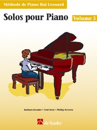 Mthode de piano Hal Leonard vol.3 - Solos (+CD) pour piano (frz)