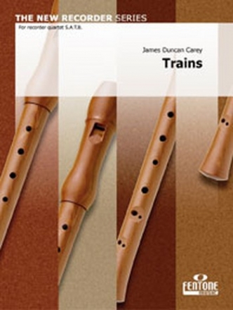 Trains for 4 recorders (SATB) score and parts