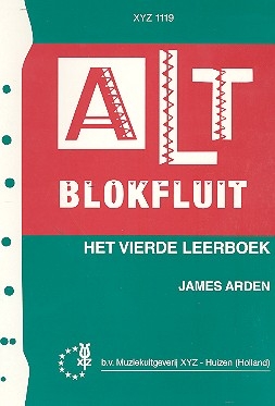 Altblokfluit vol.4 (et vierde leerboek) Schule fr Altblockflte