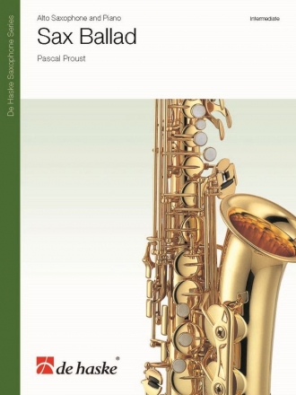 Sax Ballad for alto saxophone and piano