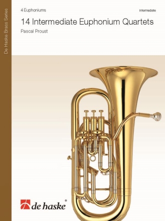 DH1175841-070 14 intermediate Quartets for 4 euphoniums score and parts