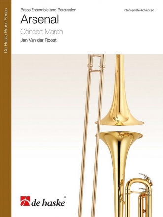 Arsenal for brass ensemble and percussion score