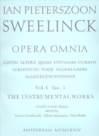 Opera omnia vol.1 vol.1 keyboard works - fantasias and toccatas