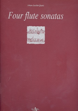 4 Sonaten für Flöte und Bc Stimmen Faksimile