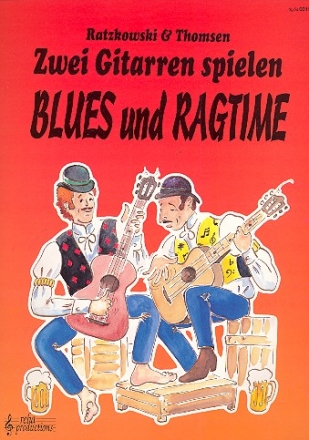 2 Gitarren spielen Blues und Ragtime fr 2 Gitarren Spielpartitur