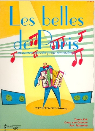 Les belles de Paris et autres succs pour accordeon