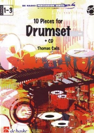10 pieces for drumset (+CD)