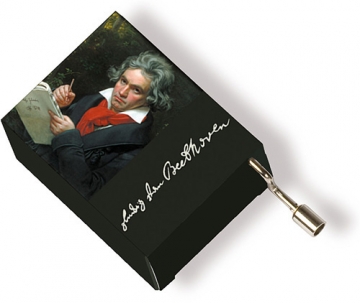 Musikbox Beethoven Portrait 5,7 x 4,5 x 3cm