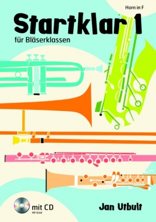 Startklar Band 1 (+CD) fr Blserklassen (Blasorchester) Horn in F