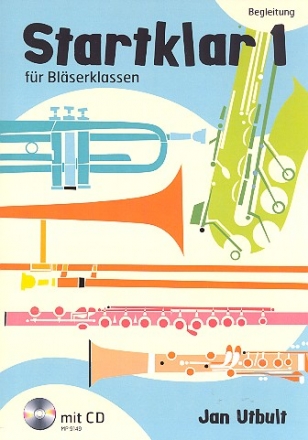 Startklar Band 1 (+CD) fr Blserklassen (Blasorchester) Begleitung (Klavier/Keyboard/Gitarre)