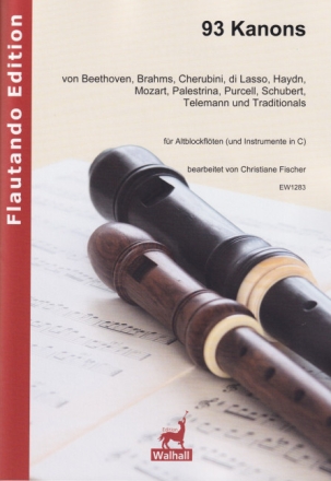 93 Kanons f�r Altblockfl�ten (und Intrumente in C)