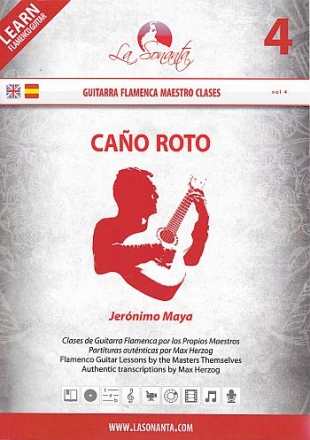 Cano roto (+DVD): for guitar/tab (sp/en)