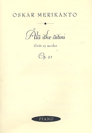 l itke itini op.21 fr Klavier grat ei moder