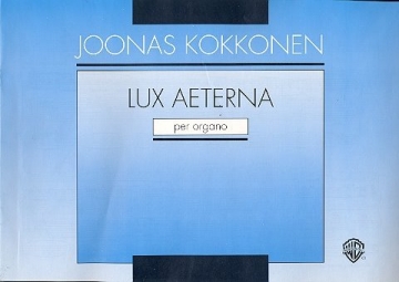 Lux aeterna per organo