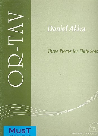 3 Pieces for flute solo