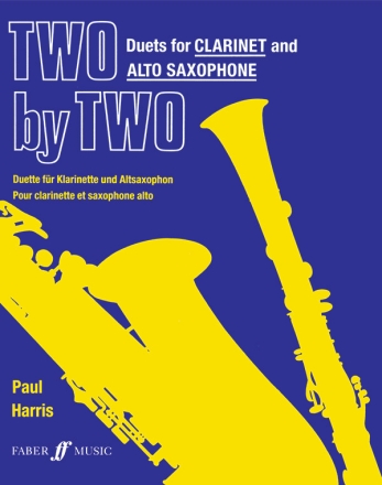 Two by Two Duets for clarinet and alto saxophone
