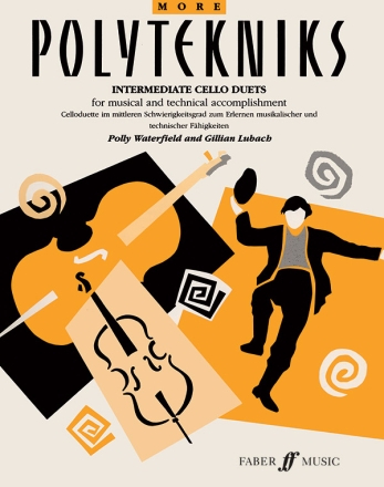 More Polytekniks intermediate cello duets for musical and technical accomplishment