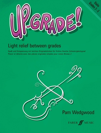Up-Grade Light relief between grades 2-3 for violin with piano accompaniment