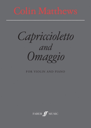 Capriccioletto & Omaggio (violin & pno)  Violin and piano