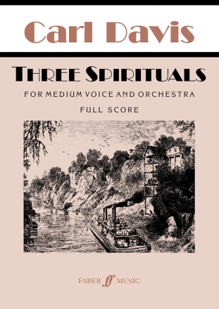 Three Spirituals (medium voice/orch sc)  Scores