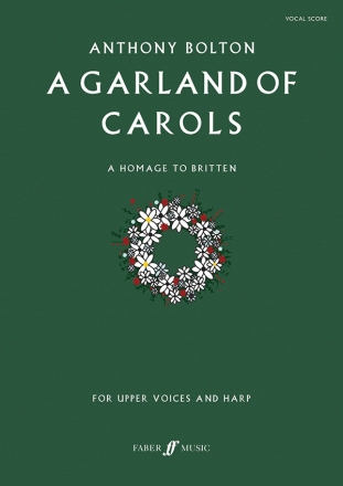 A Garland of Carols for female chorus and harp score