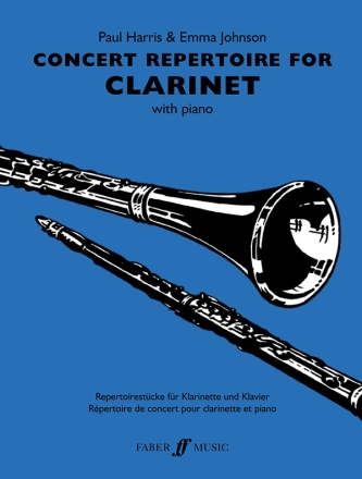 Concert Repertoire for clarinet and piano