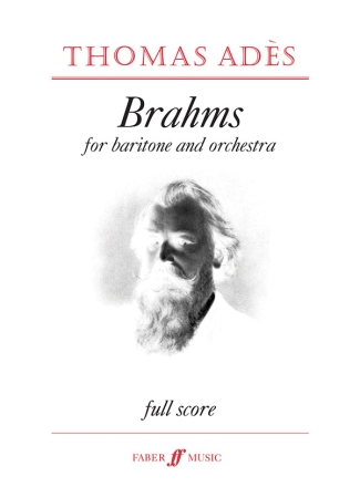 Brahms for baritone and orchestra score