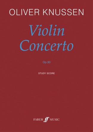 Violin concerto op.30 study score 