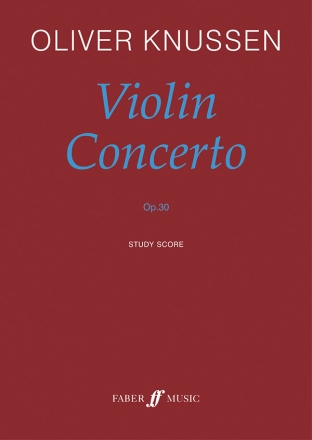 Violin concerto op.30 study score 