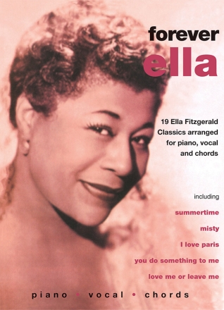 19 Ella Fitzgerald classics songbook for piano/vocal/guitar