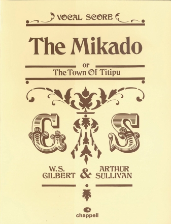 The Mikado vocal score (en)
