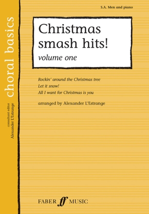 Christmas smash Hits vol.1 for male chorus and piano score