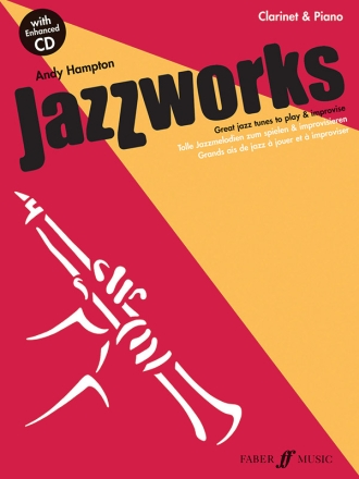 Jazzworks (+CD) for clarinet and piano