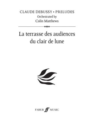 Debussy, C (arr.Matthews,C) La terrasse des audiences (Prelude 18)  Scores