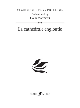 La cathdrale engloutie (Prelude 24) for orchestra score