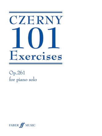 101 Exercises op.261 for piano solo