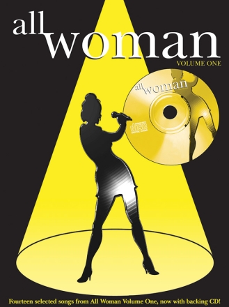 All Woman vol.1 (+CD): A Collection of songs for female vocalists for piano/ vocal/chords