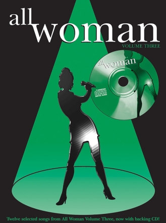 All Woman vol.3 (+CD): A Collection of songs for female vocalists piano/vocal/chords