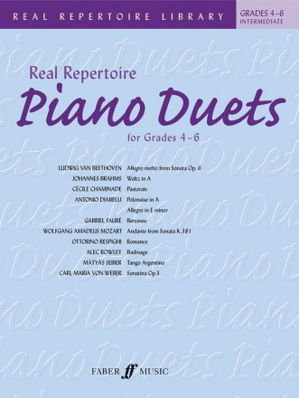 Brown, Christine (editor) Real Repertoire Piano Duets. Grades 4-6  Piano duet