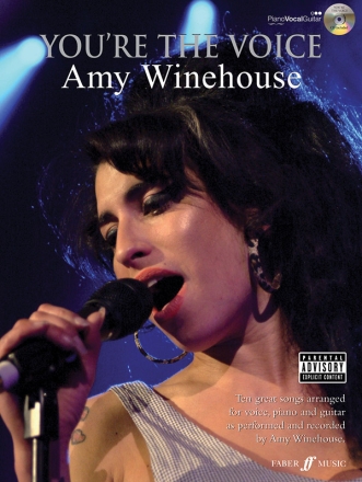 You're the Voice (+CD): Amy Winehouse for piano/vocal/guitar Songbook