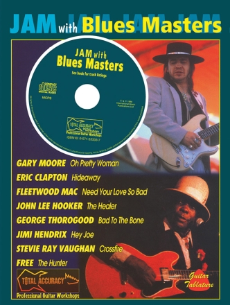Jam with Blues Masters (+CD): Songbook voice/guitar/tab