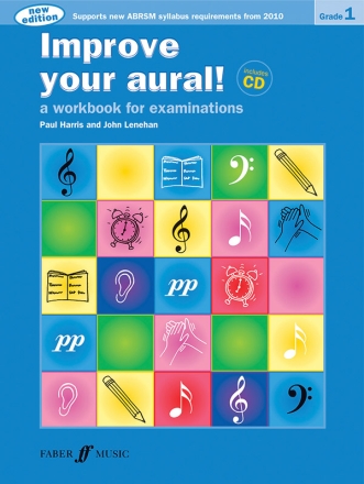 Harris, P & Lenehan, J Improve your aural! Grade 1 (bk/CD) NEW!  Ear Tests